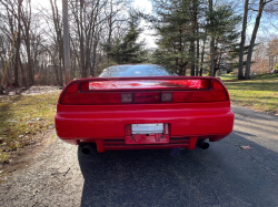 1995 Acura NSX in Formula Red over Tan
