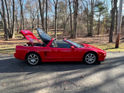 1995 Acura NSX in Formula Red over Tan