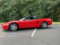 1992 Acura NSX in Formula Red over Black