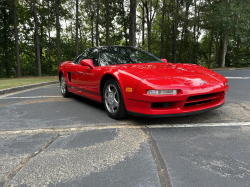 1992 Acura NSX in Formula Red over Black