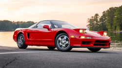 1992 Acura NSX in Formula Red over Black