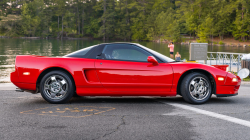 1992 Acura NSX in Formula Red over Black