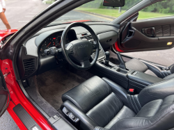 1992 Acura NSX in Formula Red over Black