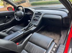 1992 Acura NSX in Formula Red over Black