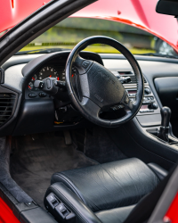 1992 Acura NSX in Formula Red over Black