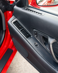 1992 Acura NSX in Formula Red over Black