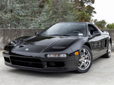 1996 Acura NSX in Berlina Black over Black