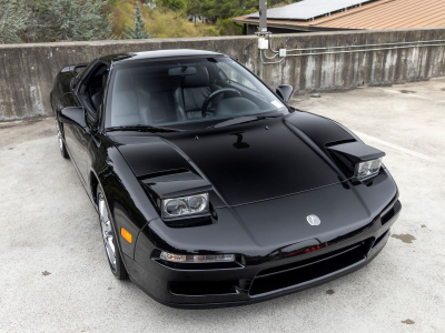 1996 Acura NSX in Berlina Black over Black