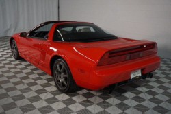1996 Acura NSX in Formula Red over Tan