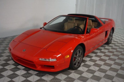 1996 Acura NSX in Formula Red over Tan