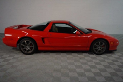 1996 Acura NSX in Formula Red over Tan