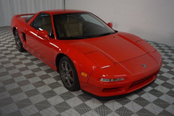 1996 Acura NSX in Formula Red over Tan