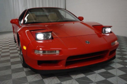 1996 Acura NSX in Formula Red over Tan