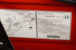 1996 Acura NSX in Formula Red over Tan
