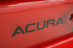 1991 Acura NSX in Formula Red over Ivory