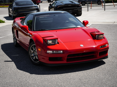 1994 Acura NSX in Formula Red over Black