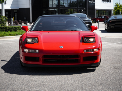 1994 Acura NSX in Formula Red over Black
