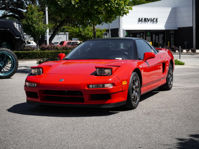 1994 Acura NSX in Formula Red over Black