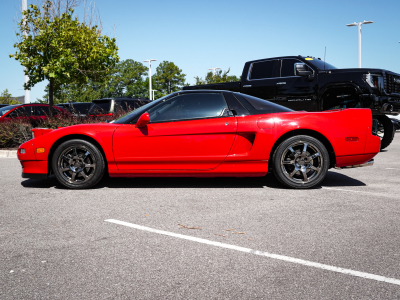 1994 Acura NSX in Formula Red over Black
