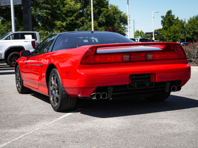 1994 Acura NSX in Formula Red over Black