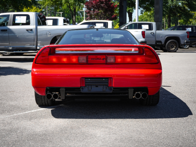 1994 Acura NSX in Formula Red over Black