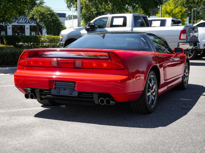 1994 Acura NSX in Formula Red over Black