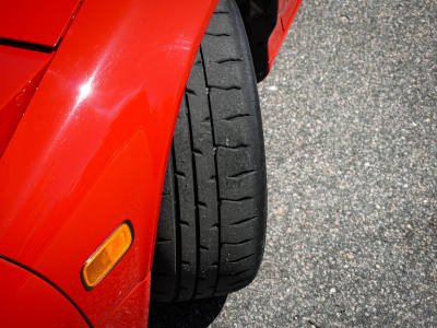 1994 Acura NSX in Formula Red over Black