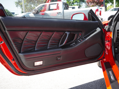 1994 Acura NSX in Formula Red over Black