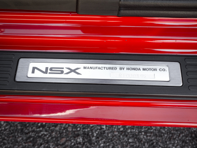 1994 Acura NSX in Formula Red over Black