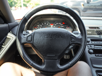 1994 Acura NSX in Formula Red over Black