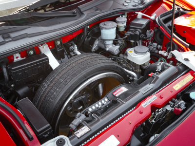 1994 Acura NSX in Formula Red over Black