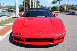 1995 Acura NSX in Formula Red over Black