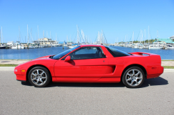 1995 Acura NSX in Formula Red over Black
