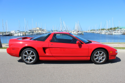 1995 Acura NSX in Formula Red over Black