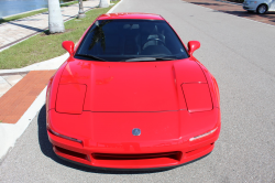1995 Acura NSX in Formula Red over Black