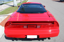 1995 Acura NSX in Formula Red over Black