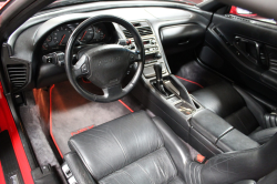 1995 Acura NSX in Formula Red over Black
