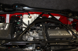 1995 Acura NSX in Formula Red over Black