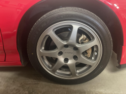 1995 Acura NSX in Formula Red over Black