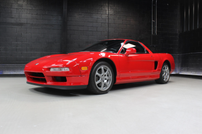 1995 Acura NSX in Formula Red over Black
