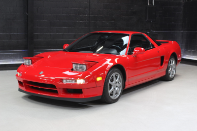 1995 Acura NSX in Formula Red over Black