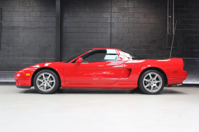 1995 Acura NSX in Formula Red over Black