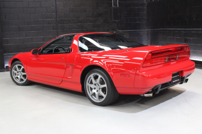 1995 Acura NSX in Formula Red over Black