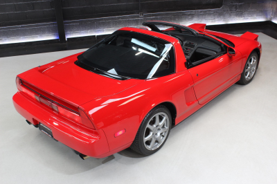 1995 Acura NSX in Formula Red over Black