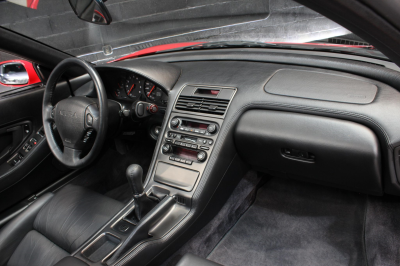 1995 Acura NSX in Formula Red over Black