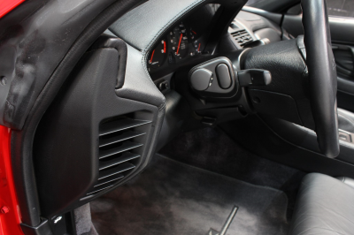 1995 Acura NSX in Formula Red over Black