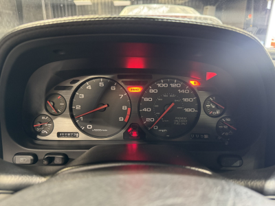 1995 Acura NSX in Formula Red over Black