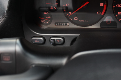 1995 Acura NSX in Formula Red over Black
