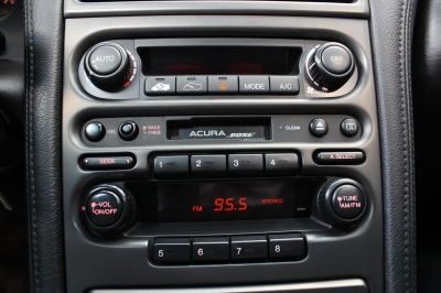 1995 Acura NSX in Formula Red over Black