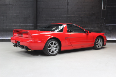 1995 Acura NSX in Formula Red over Black